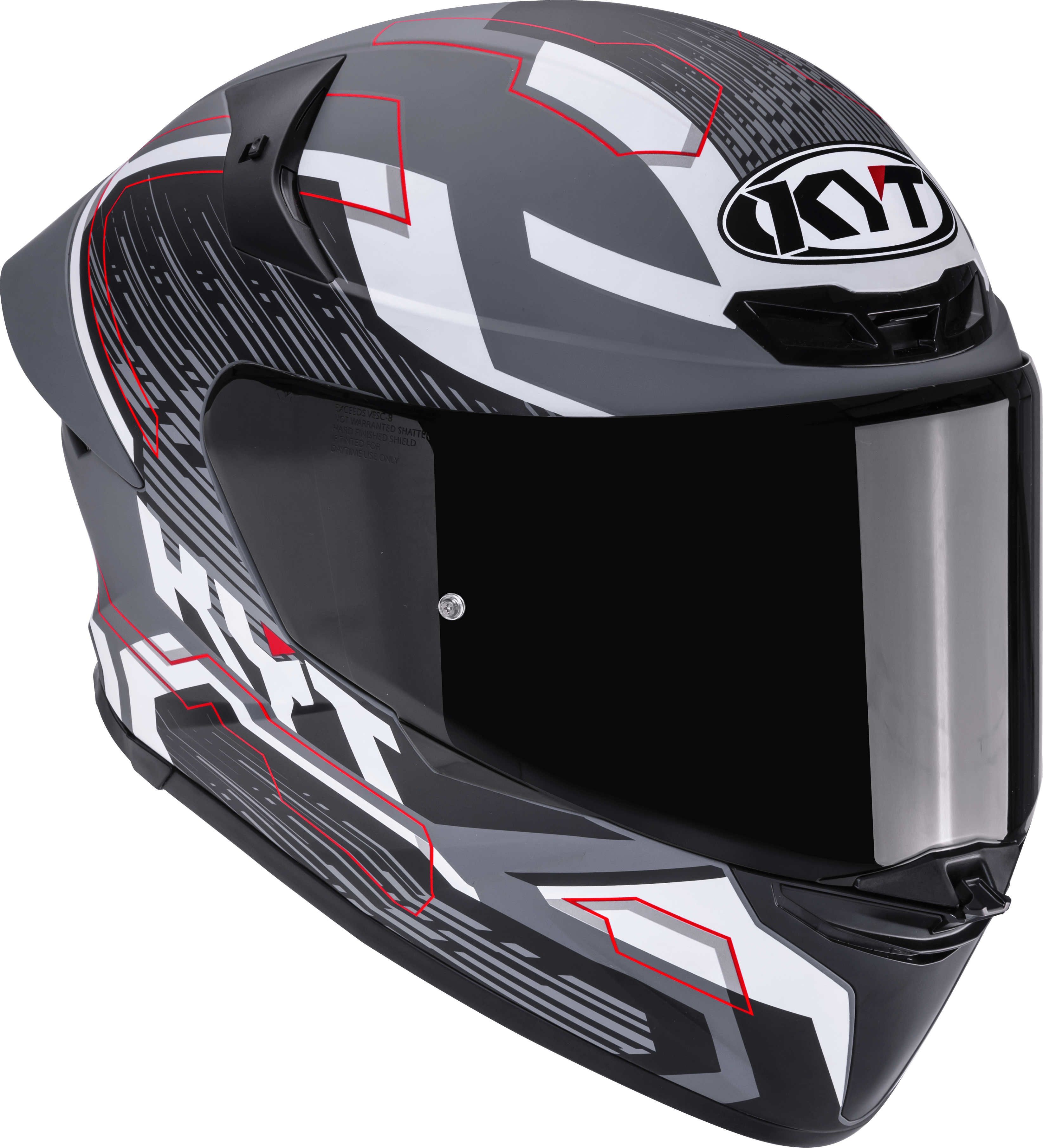 KYT TT-Revo Casco Speeding Matt Grigio Y6TR0052 