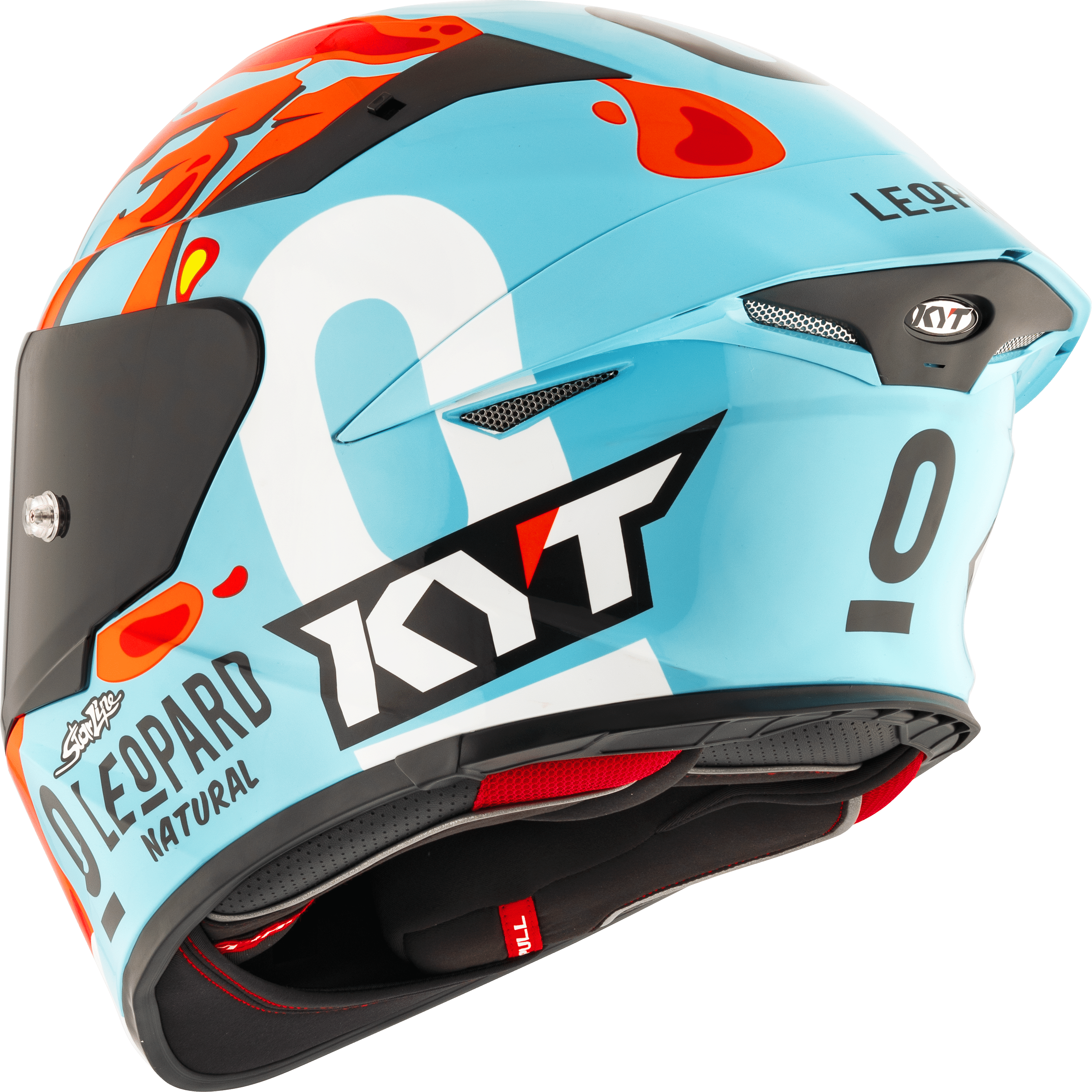 KYT TT-Revo Casco Replica Leopard Aragon Y6TR0054 