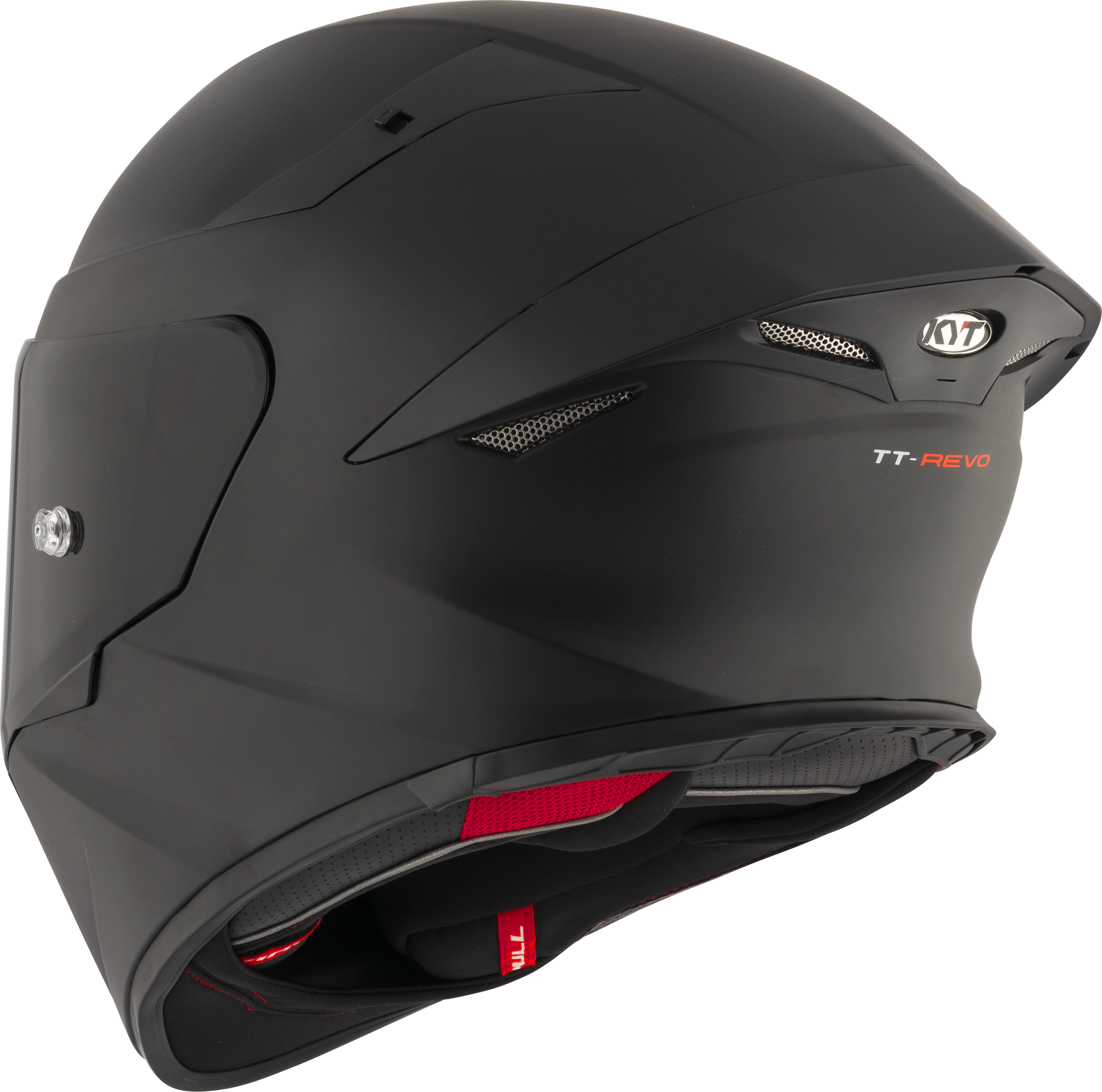 Casco kyt tt-revo nero matt y6tr00x6