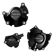 Protettori del coperchio del motore Completo set gBracing Yamaha YZF-R1/M RN32, RN49 e RN65 (15-25)