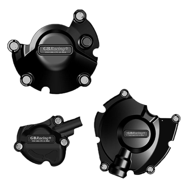 Protettori del coperchio del motore Completo set gBracing Yamaha YZF-R1/M RN32, RN49 e RN65 (15-25)