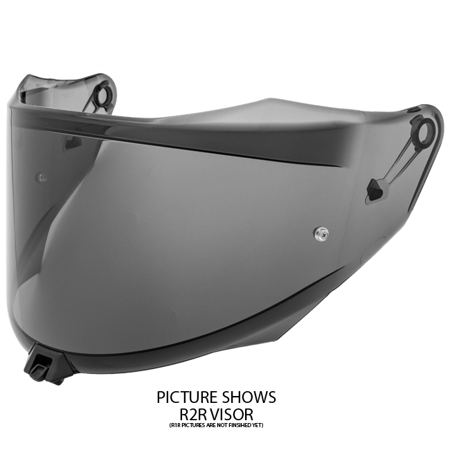 KYT visiera R1R leggermente oscurata YAR10VF0 