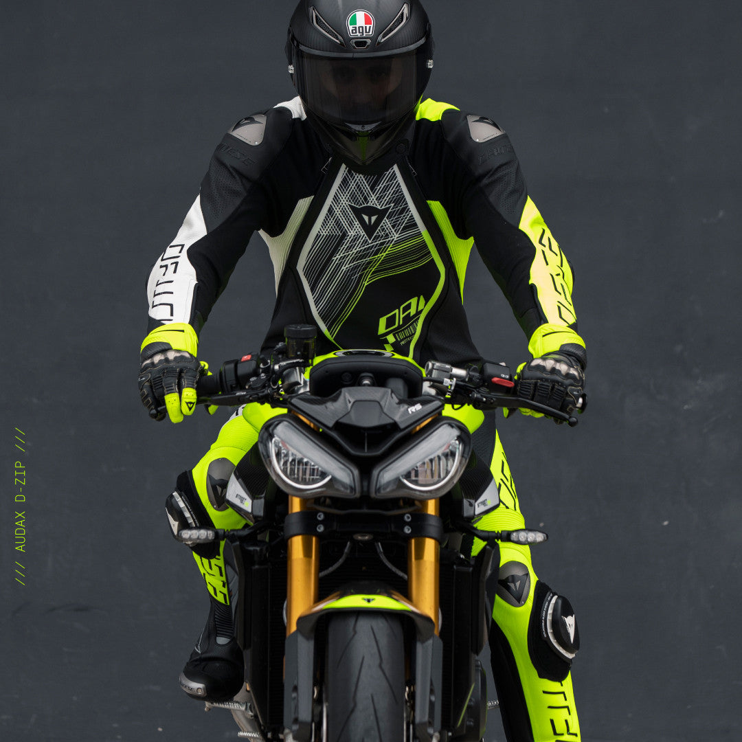 Audax D-ZIP DAINESE D-ZIP MOTURA COMBINAZIONE COMBINAZIONE COMBINAZIONE COMBINAZIONE | Uomini | Giallo nero/neon