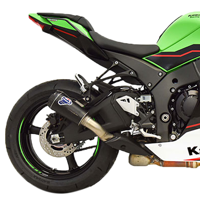 Kit slip-on Ternignoni GP2R-RHT Black Kawasaki ZX-10 R/RR (21-25)
