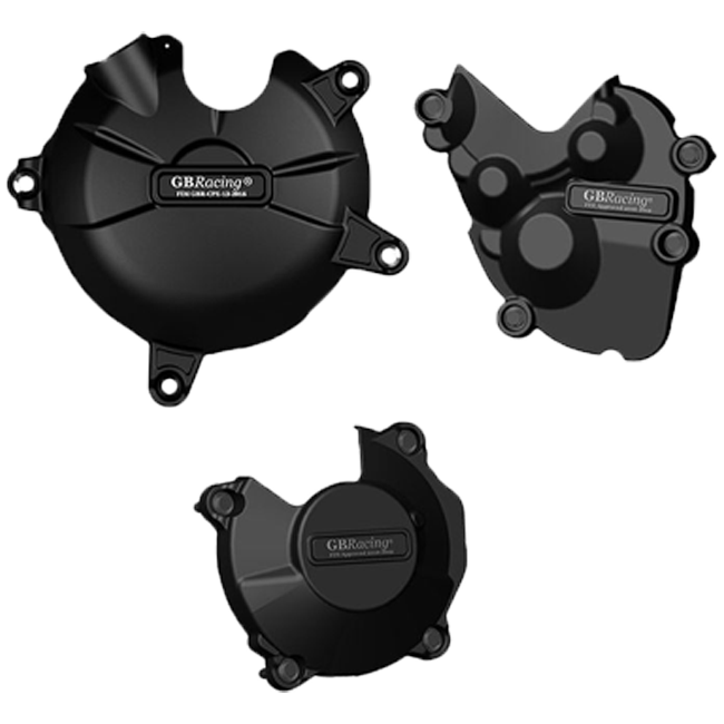 Protezioni per coperchio del motore Completa set gBracing Kawasaki ZX-6R/636/RR (09-12)