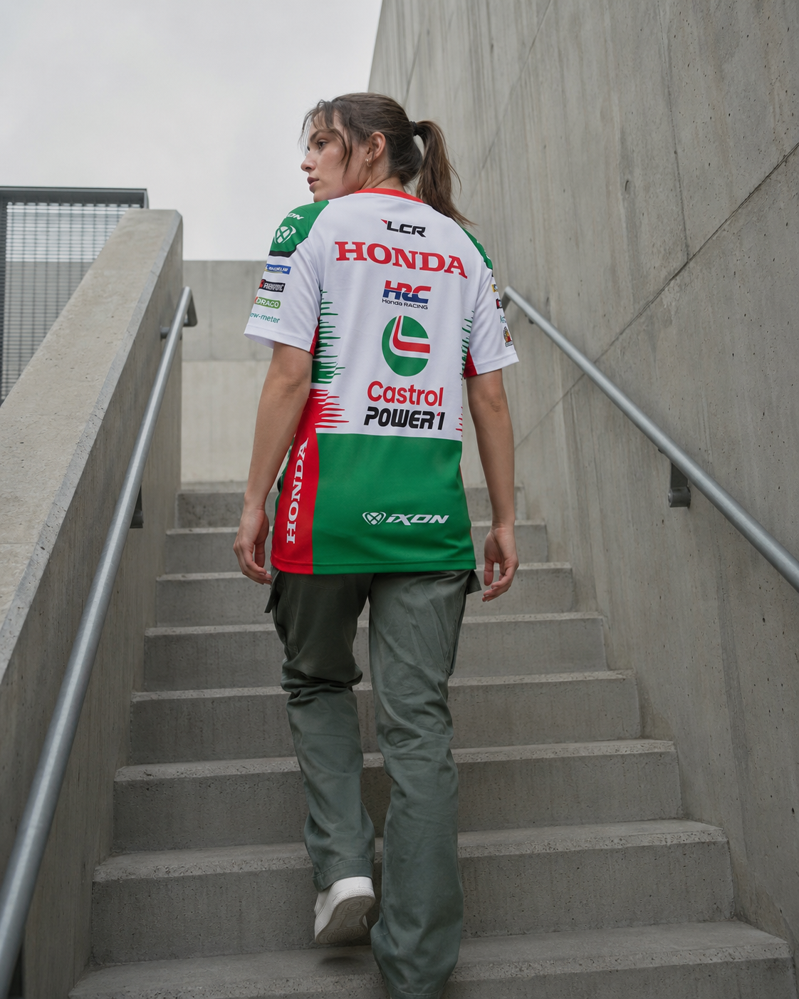 LCR Honda Racing Team Johann Zarco #5 T-Shirt Replica uomo 2026 IXON 