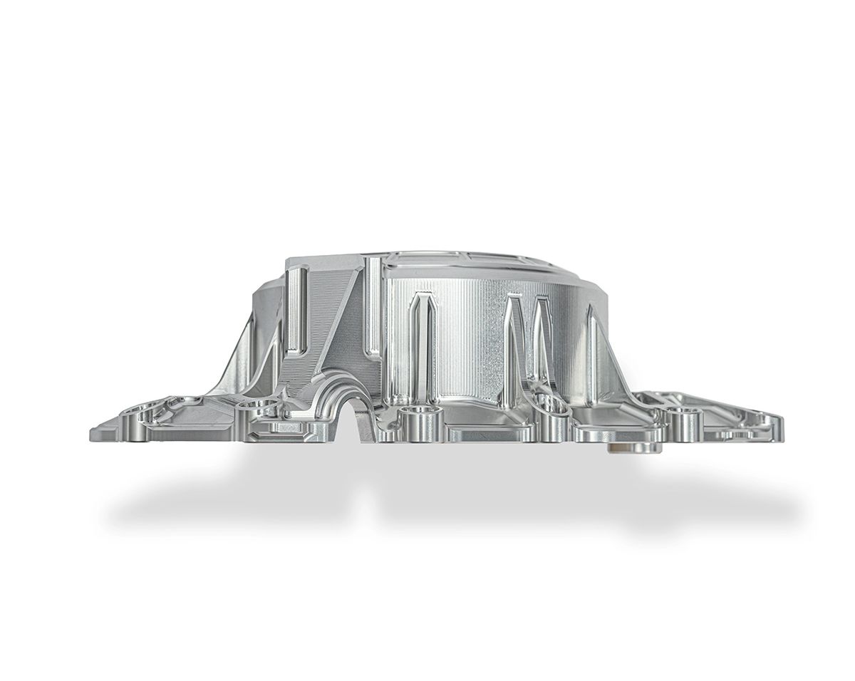 Alloggiamento del motore in alluminio a sinistra con viti in titanio MotoCorse Ducati Panigale V4/S/R (18-24)