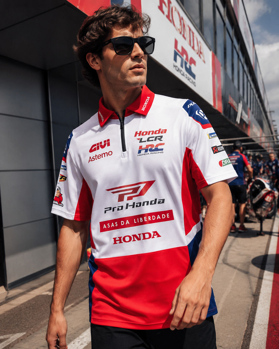 Maglietta polo replica del team LCR Honda Racing 2026 IXON 