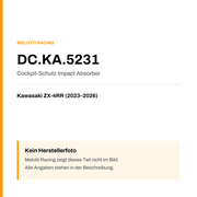 Cockpit-Schutz Impact Absorber Melotti Racing Kawasaki ZX-4RR (23-26) DC.KA.5231 – Bild 1