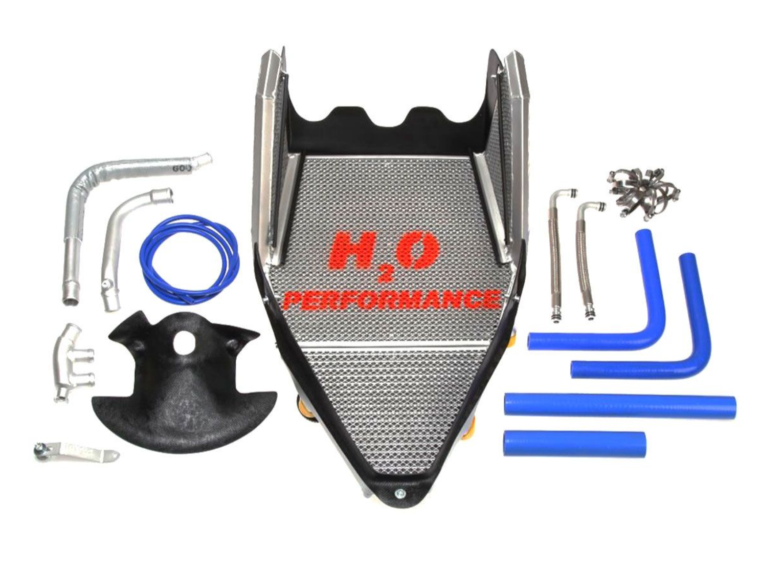 H2O Performance Kit di raffreddamento ad acqua + olio per Ducati V4 / R / S (18-24) 