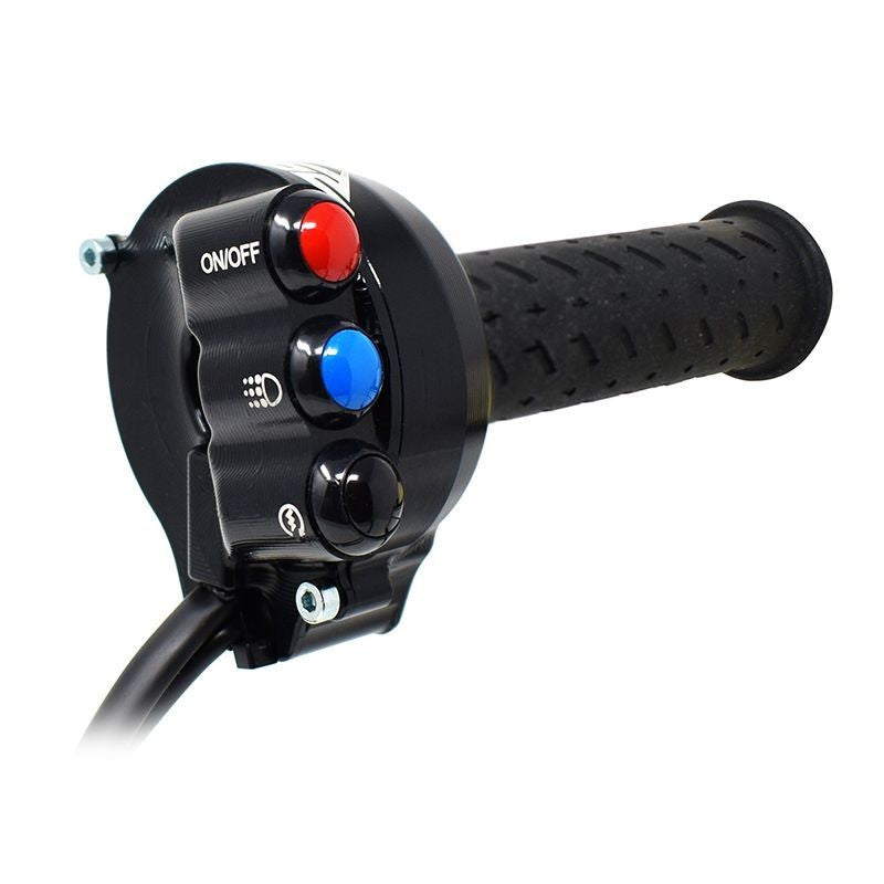 Alloggiamento per impugnatura a gas con manubrio integrato Jetprime Aprilia RSV4/1100 Factory/RF/RR (17-20) JP ACC 009