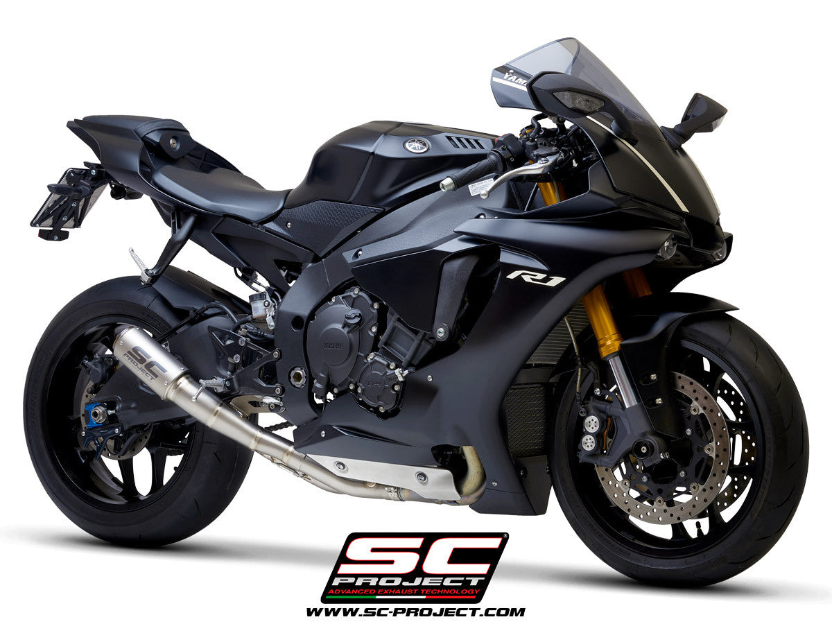 SC-project Slip-on CR-T + CAT Sostituzione tubo Yamaha YZF-R1/M RN32 (15-16) Y11A-DET36