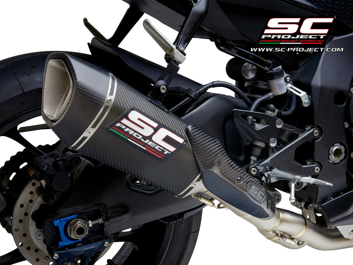 SC-project Slip-on SC1-R + CAT Sostituzione tubo Yamaha YZF-R1/M RN32 (15-16)