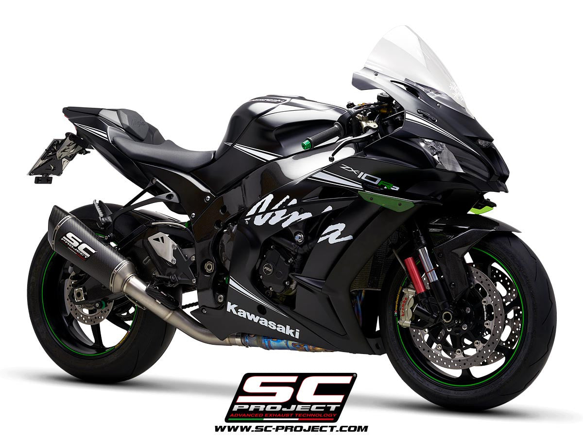 SC-project Slip-on SC1-R + Kawasaki Kawasaki ZX-10 R/RR (16-20) K22A-DET91