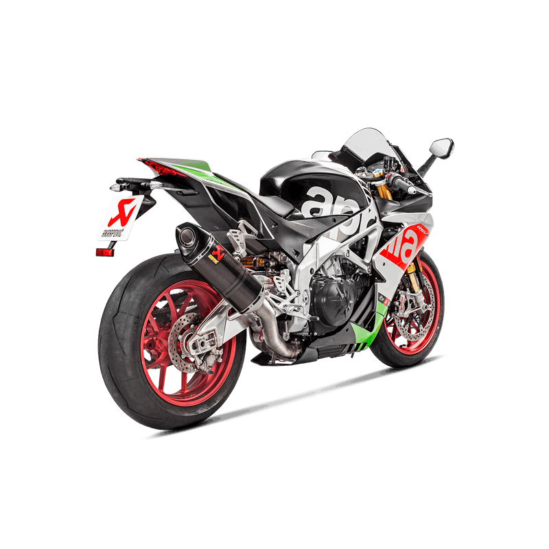 Akrapovic Slip-On Line (Carbonio) Aprilia RSV4/1100 Factory/RF/RR (17-20) S-A10SO9-RC 