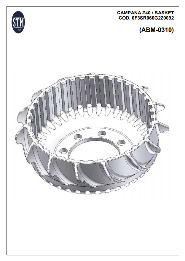 STM EVO GP frizione secca BMW S1000RR K46 (09-18) KTT-1300 