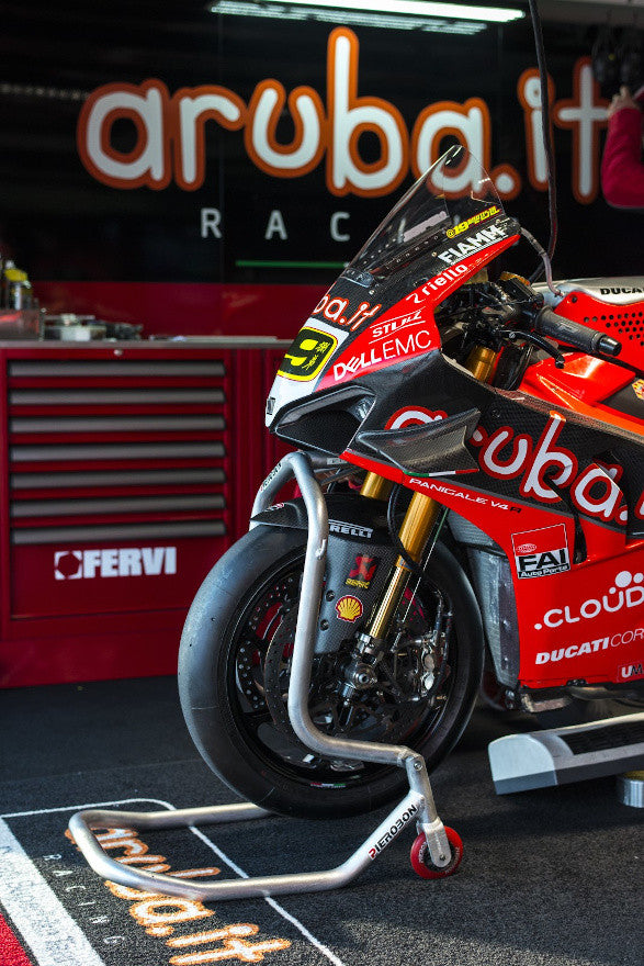 Rack anteriore in alluminio Ducati Panigale V4/S (2025) Pielobon