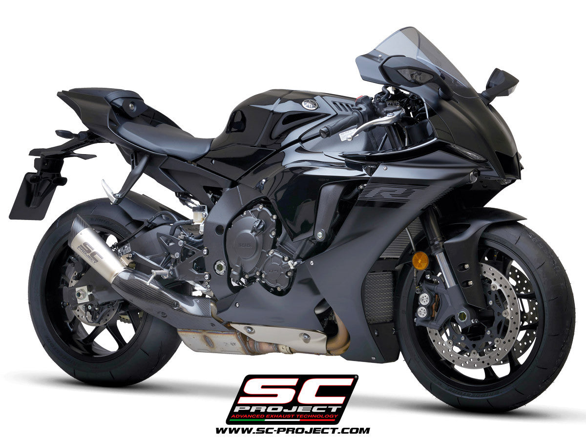 SC-project slip-on s1 yamaha yzf-r1/m rn49 (17-19) y11b-t41t