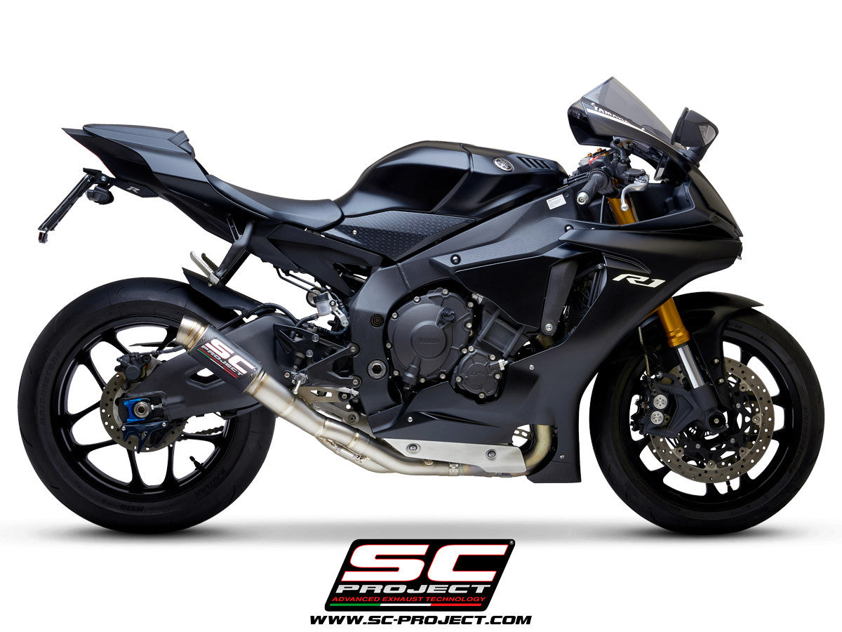 SC-project slip-on gp70-r + tubo di ricambio Cat Yamaha YZF-R1/M RN32 (15-16) Y11a-det70