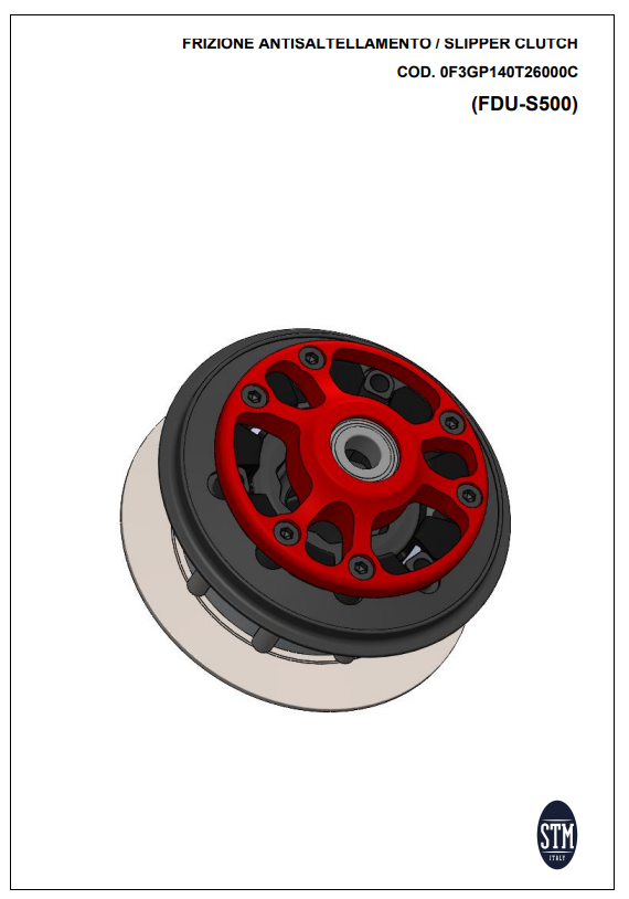 STM EVO GP Frizione secca Ducati Panigale V2 955 (20-24) KTT-2600