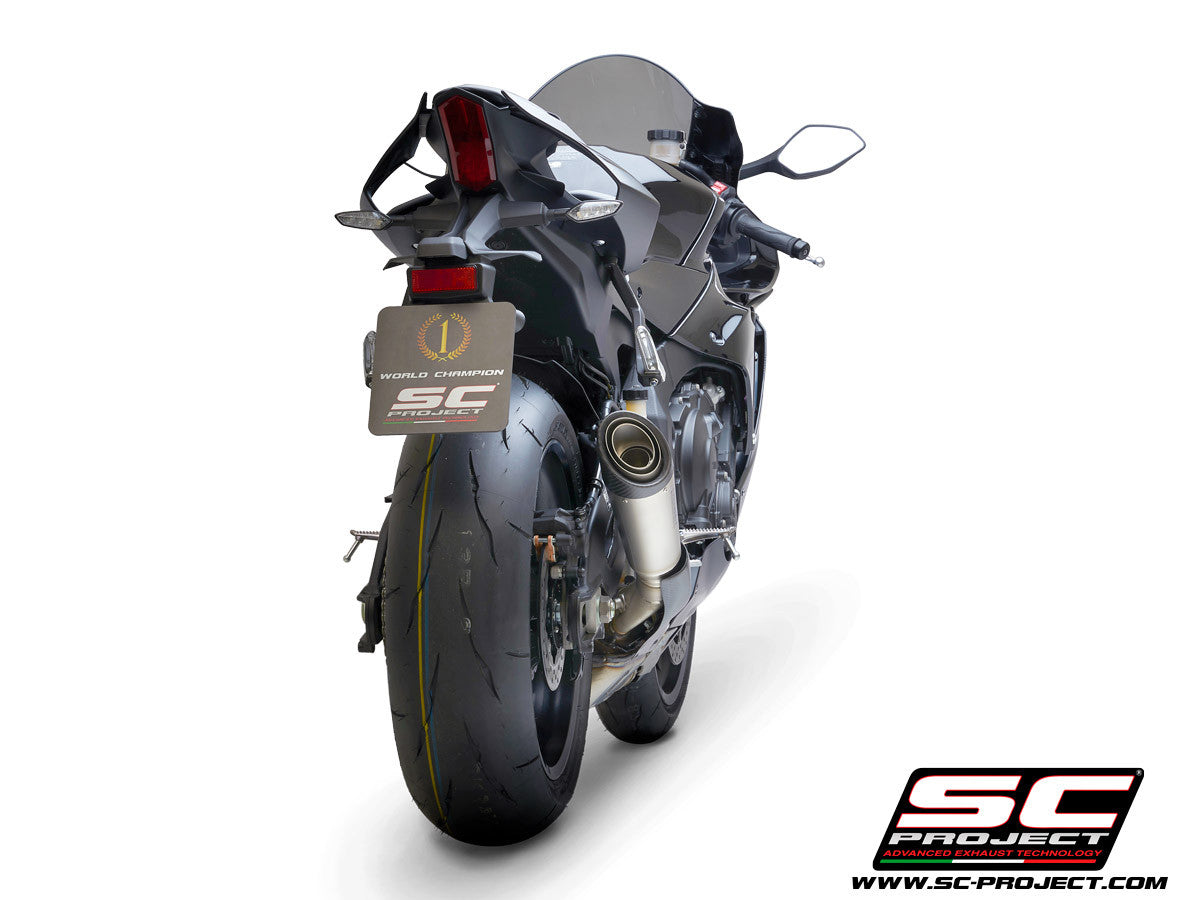 SC-project slip-on s1 yamaha yzf-r1/m rn49 (17-19) y11b-t41t