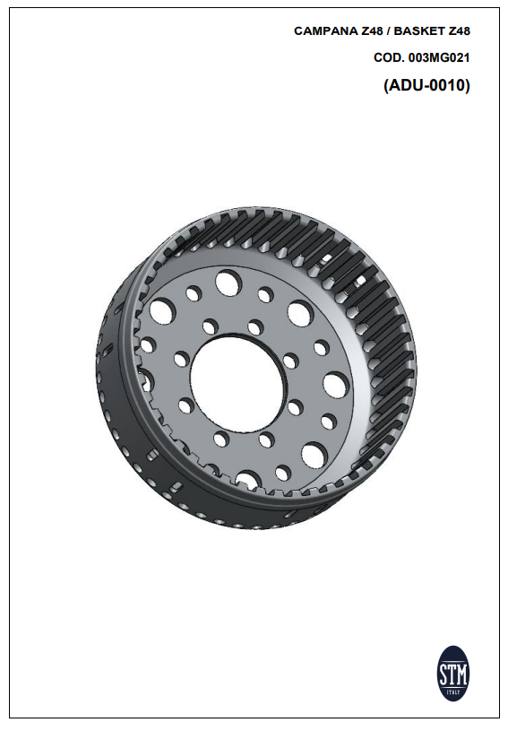 STM EVO SBK Frizione a secco Ducati Panigale V2 955 (20-24) KTT-2500