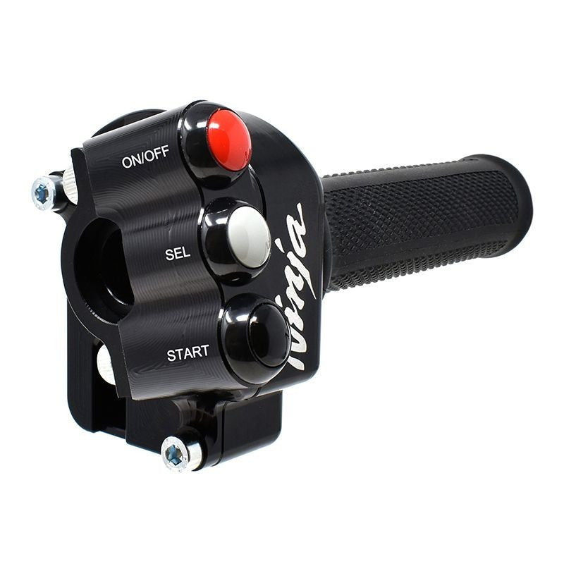 Alloggiamento per impugnatura a gas con jetprime del manubrio Kawasaki ZX-10 R/RR (21-25) JP ACC 054