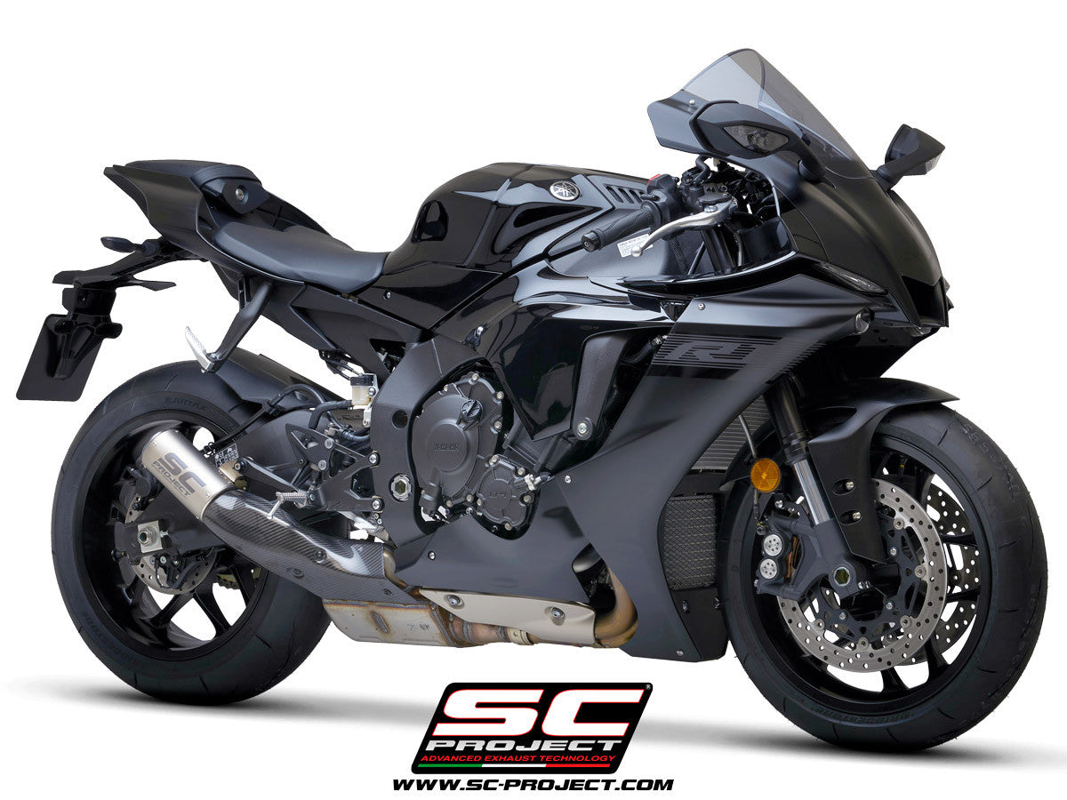 SC-project CR-T slip-on Yamaha YZF-R1/M RN65 (20-25) Y11C-T36