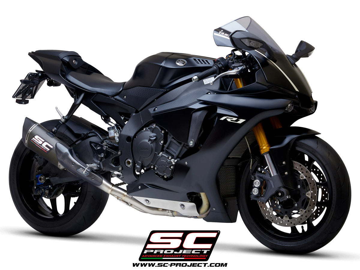 SC-project Slip-on SC1-R + CAT Sostituzione Tubo Yamaha YZF-R1/M RN65 (20-25)