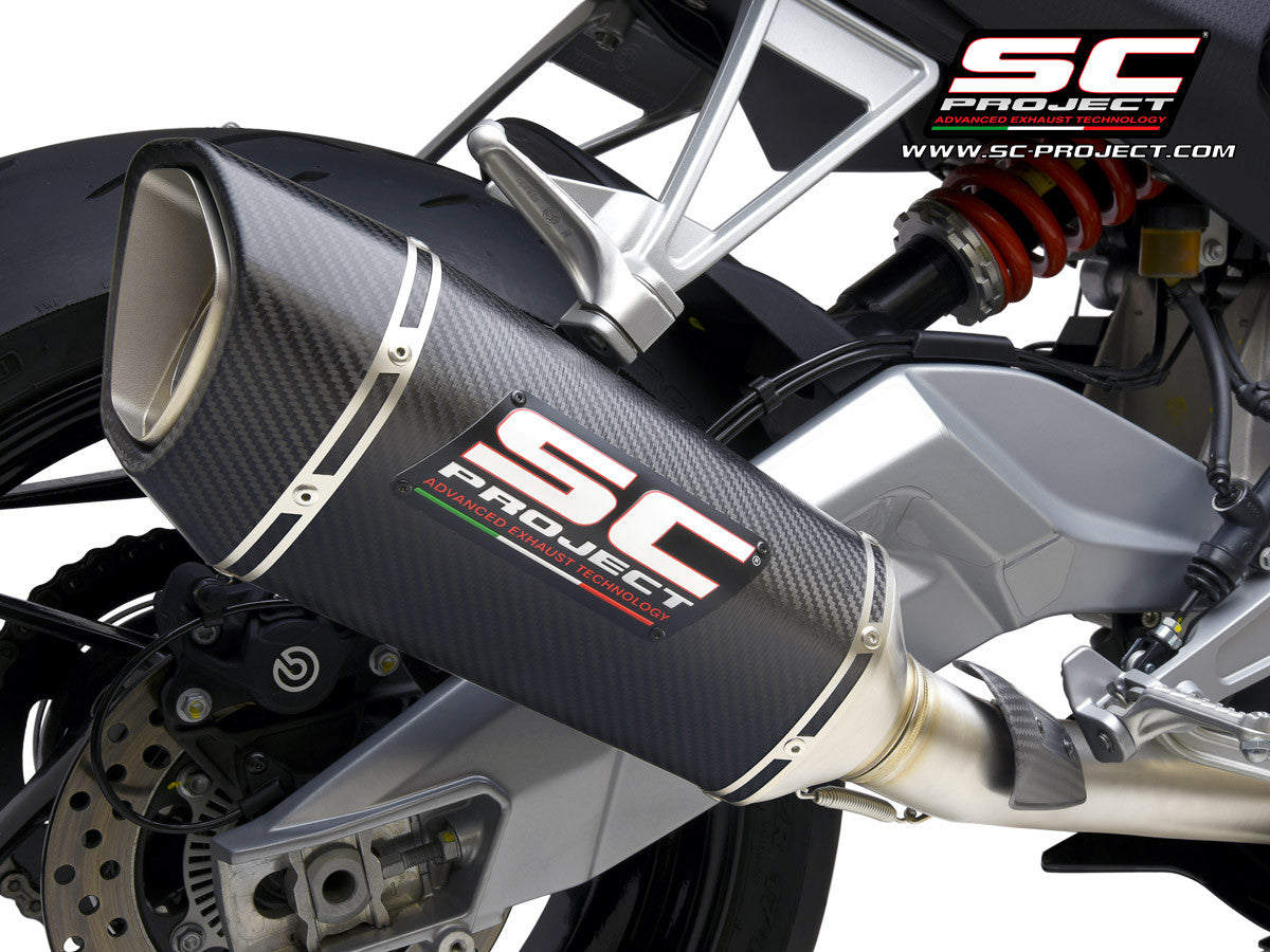 SC-project Acciaio inossidabile Sistema completo 2-1 SC1-R Aprilia Rs 660 (20-25) A23A-AC90