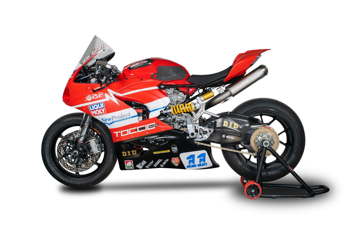 Spark Exhaust Komplettanlage Rechteckig WSSP Titanium Ducati Panigale 959 (16-19) GDU8836T