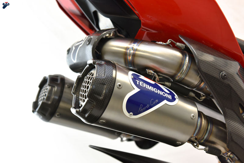 Sistema completo Termignoni Acciaio inossidabile D200 RHT Ducati Panigale V4/S (18-24) D20009400ITC