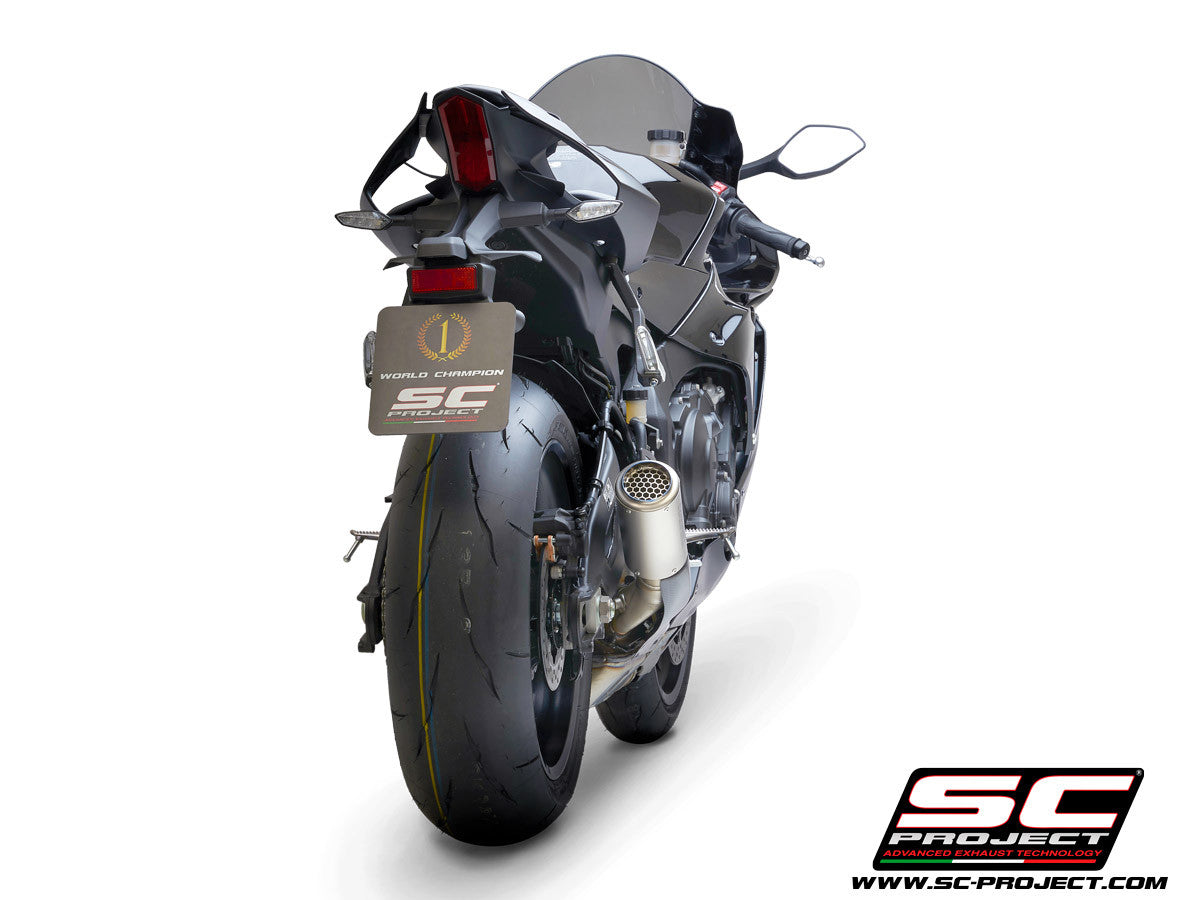 SC-project CR-T slip-on Yamaha YZF-R1/M RN65 (20-25) Y11C-T36