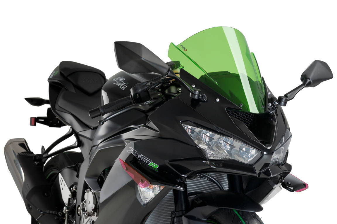 Spoiler Winglets Puig Downforce Kawasaki ZX-6R 636 (18-23) 3176 