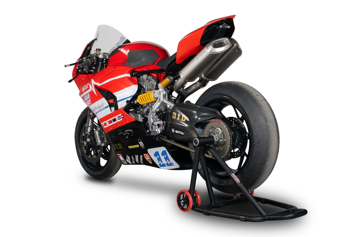 Spark Exhaust Komplettanlage Untersitz Rechteckig Titanium Ducati Panigale 959 (16-19) GDU8837T