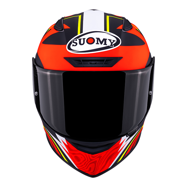 Suomy Track-1 Casco Matt Rosso Replica di Sam Lowes 2025 K6T10020 