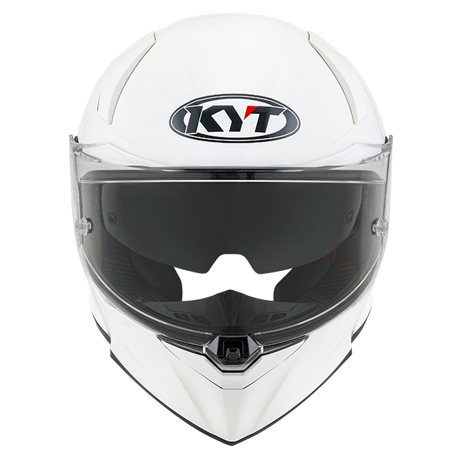 Casco KYT R2R Plain Bianco Y6R200W3 