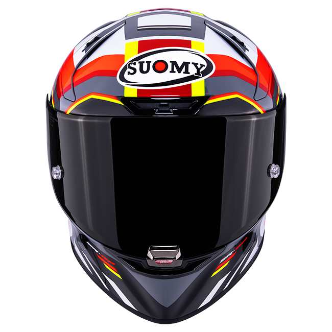 Casco Suomy SR-GP Evo Infrared Bianco/Nero/Rosso K6S20024 