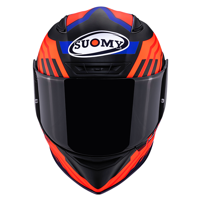 Casco Suomy Track-1 Framework Matt Nero/Rosso/Blu K6T10024 
