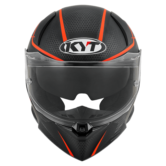 Casco KYT R2R Concept Matt Nero / Rosso Y6R20008 