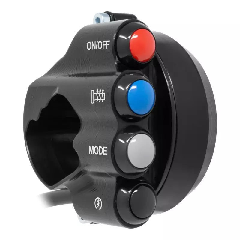 Alloggiamento per impugnatura a gas con interruttore del manubrio Jetprime BMW S1000RR K67 (21-25) JP ACC 038