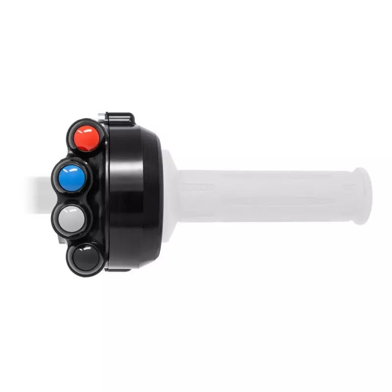 Alloggiamento per impugnatura a gas con interruttore del manubrio Jetprime BMW S1000RR K67 (21-25) JP ACC 038