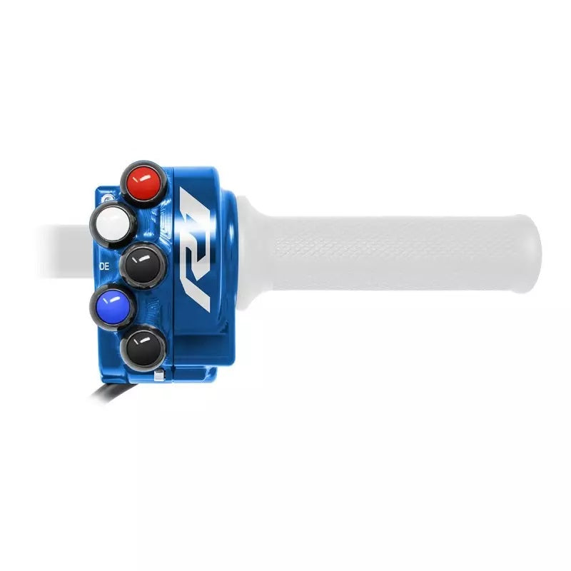 Alloggiamento per impugnatura a gas con interruttore del manubrio Jetprime Yamaha YZF-R1/M RN65 (20-25) JP ACC 033