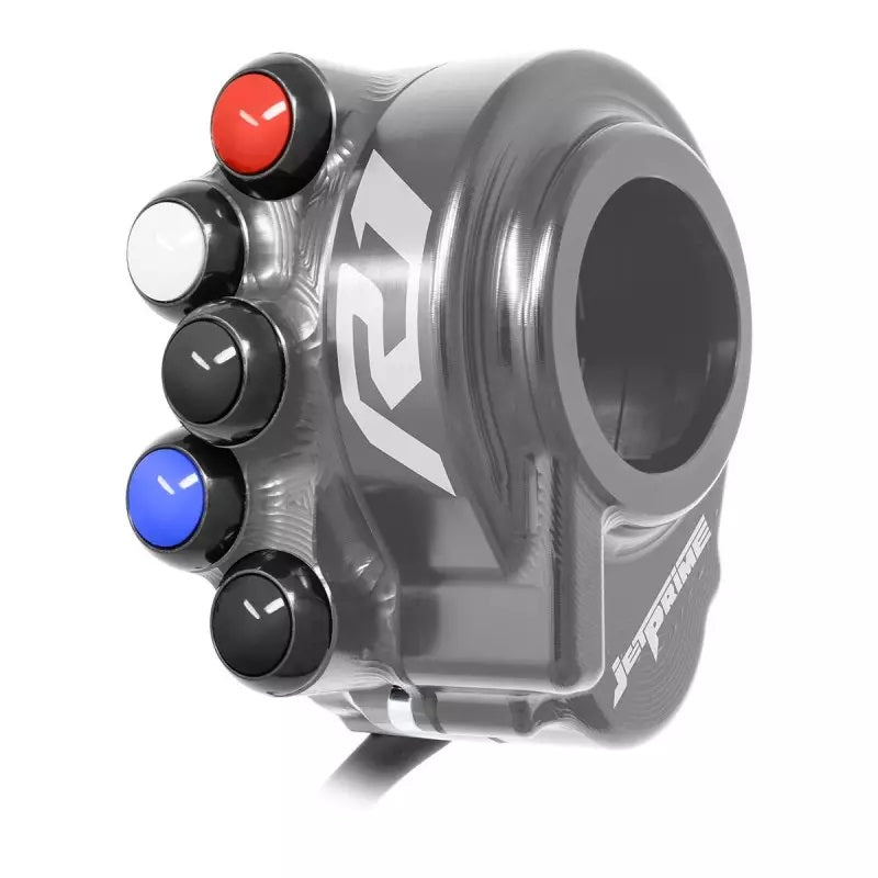 Alloggiamento per impugnatura a gas con interruttore del manubrio Jetprime Yamaha YZF-R1/M RN65 (20-25) JP ACC 033