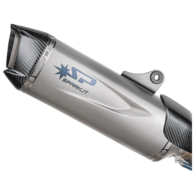 Spark Exhaust Schalldämpfer Force Evo Group 400 mm D.60 Titanium Kawasaki ZX-6R (09-26) GKA8807ST