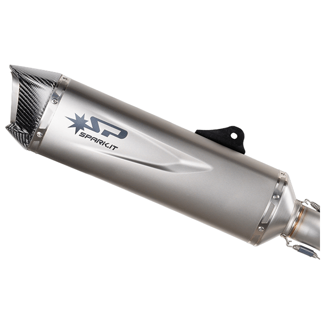 Spark Exhaust Schalldämpfer Force Evo 400 mm Group D.60 Titanium Kawasaki ZX-4RR (23-26) GKA8855ST