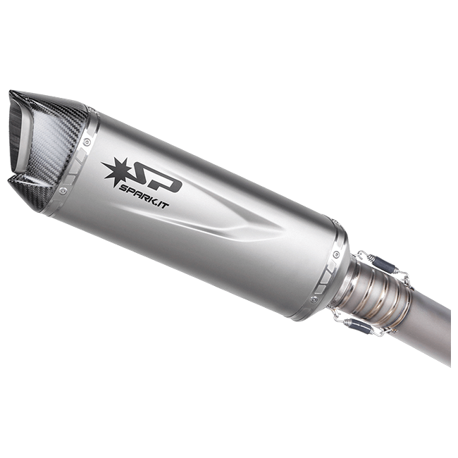 Spark Exhaust Schalldämpfer Force Evo Group D.65 400 mm Titanium Yamaha R6 (17-26) GYA8873ST