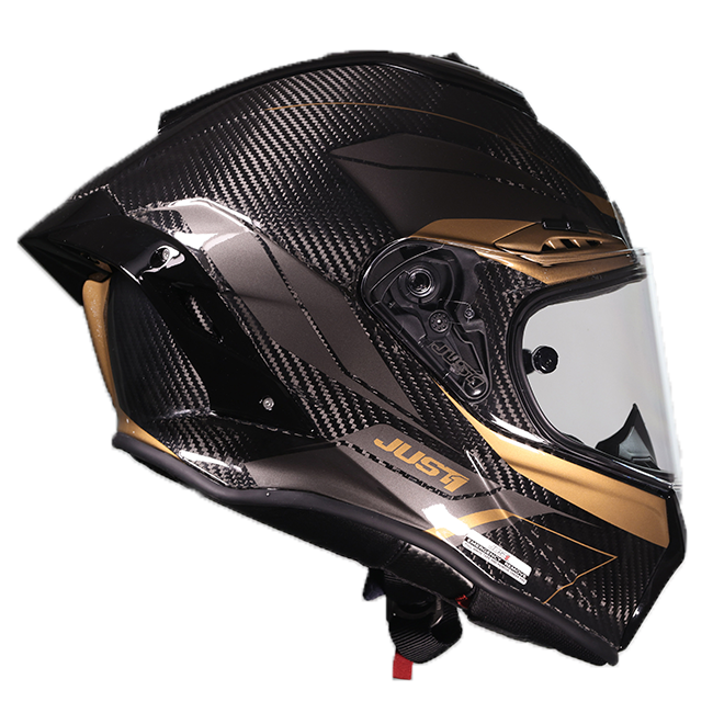 Just1 J-PGR Casco Impulso Oro / Carbonio Lucido 6031110995016 