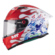 MT-Helmets KRE+ S Casco Replica di Ryusei Yamanaka 2025 A5 Glow Completo 
