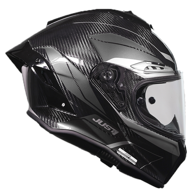 Just1 J-PGR Casco Impulse Argento / Carbonio Lucido 6031110932016 